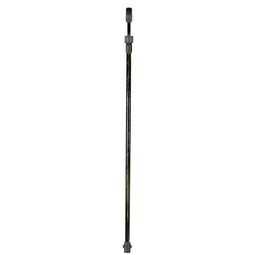 Telescopic spray wand, carbon 60 - 120 cm